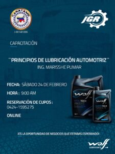 Lee más sobre el artículo CURSO PRINCIPIOS BÁSICOS DE LUBRICACIÓN AUTOMOTRIZ