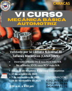 Lee más sobre el artículo VI CURSO MECÁNICA BÁSICA