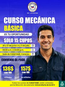 Lee más sobre el artículo CURSO MECÁNICA BÁSICA